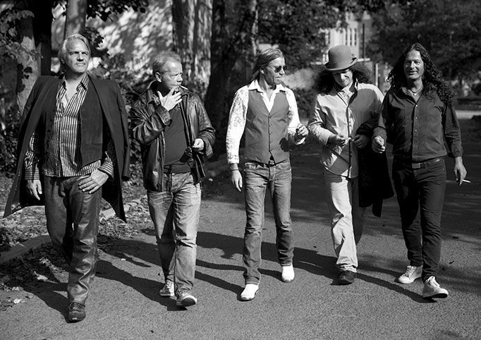 Purple Callas Gruppenbild